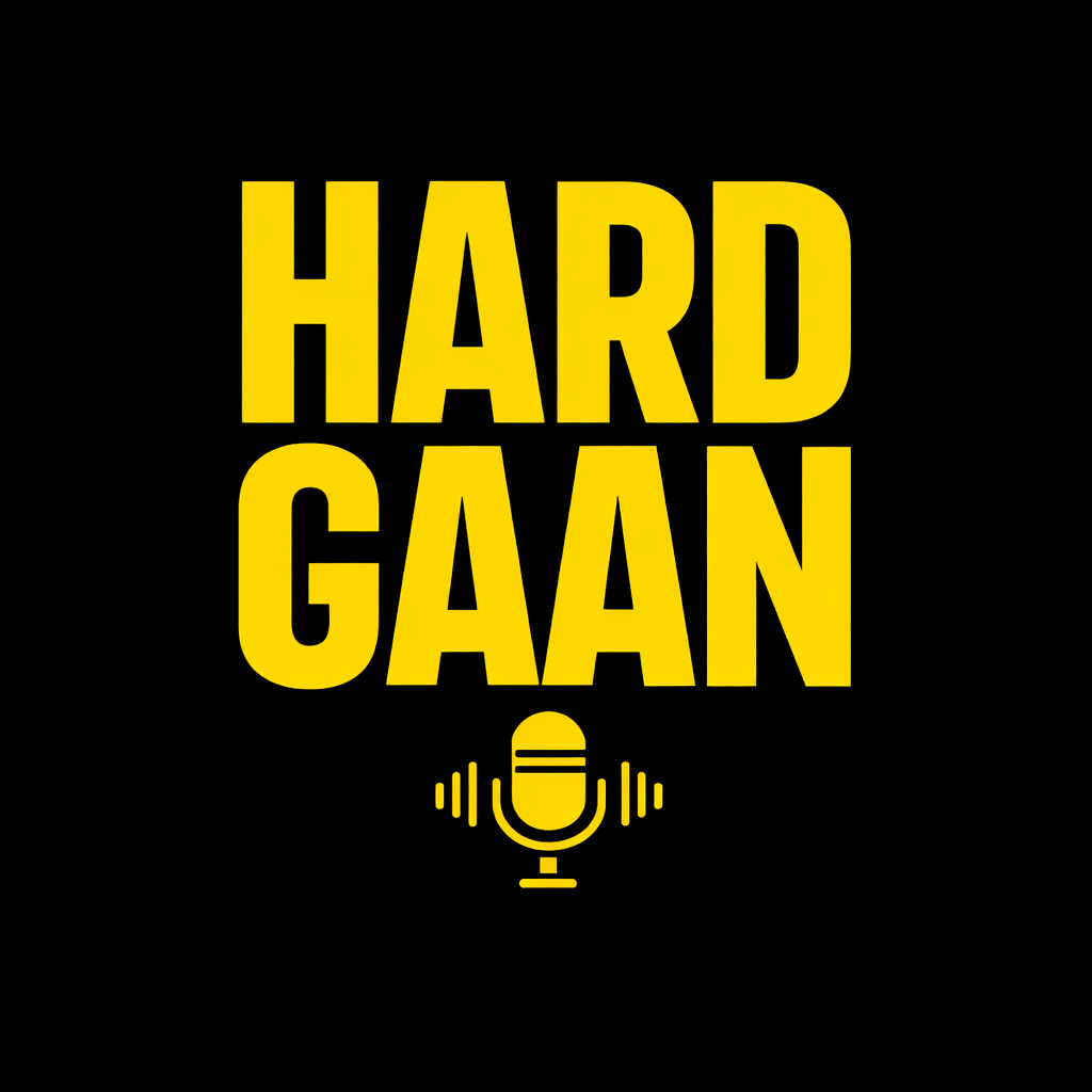 Hard Gaan podcast logo